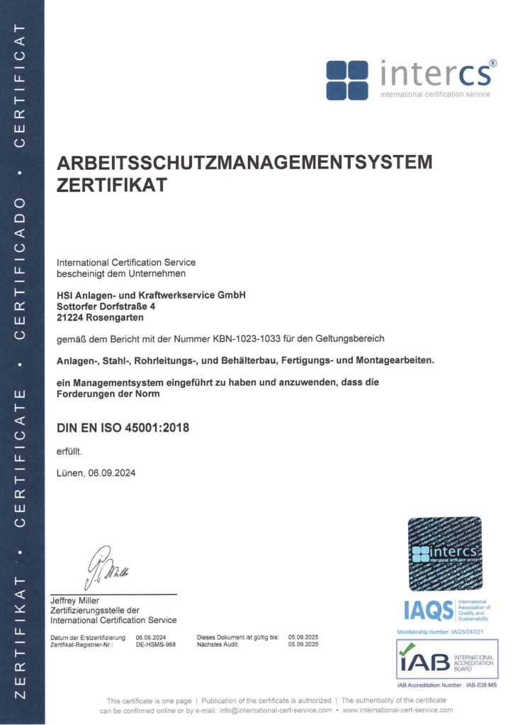 DIN EN ISO 45001:2018